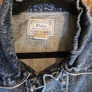 Polo vintage jean jacket XXLG excellent condition
